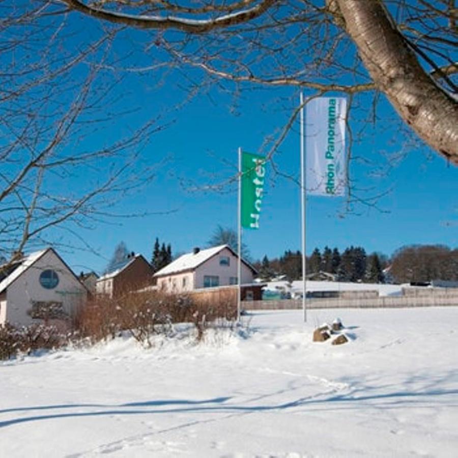 Rhoen Panorama Hostel Poppenhausen Eksteriør bilde